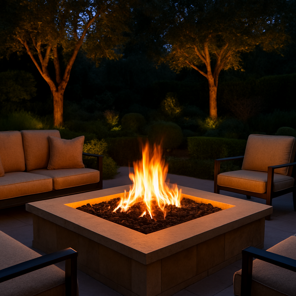 Evening Fire